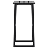 Bar Stools 2 pcs Black 38x38x80 cm Powder-coated Steel