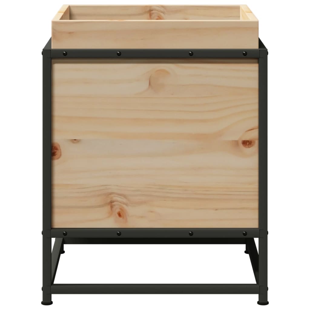 Garden Planter 40x40x50 cm Solid Wood Pine