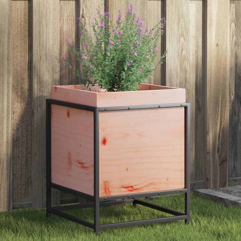 Garden Planter 40x40x50 cm Solid Wood Douglas