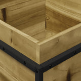 Garden Planter 40x40x50 cm Impregnated Wood Pine