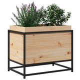 Garden Planter 60x40x50 cm Solid Wood Pine