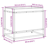 Garden Planter 60x40x50 cm Solid Wood Pine