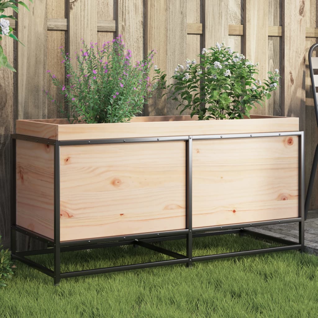 Garden Planter 100x40x50 cm Solid Wood Pine