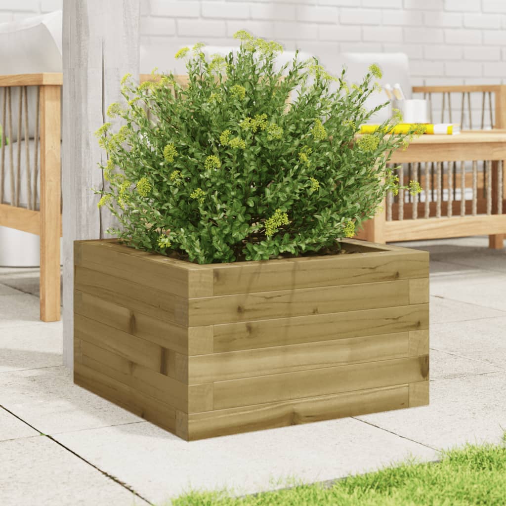 Garden Planter 40x40x23 cm Impregnated Wood Pine