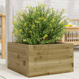 Garden Planter 40x40x23 cm Impregnated Wood Pine