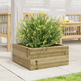 Garden Planter 50x50x23 cm Impregnated Wood Pine