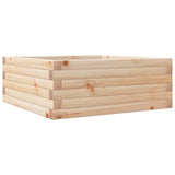 Garden Planter 60x60x23 cm Solid Wood Pine