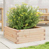 Garden Planter 60x60x23 cm Solid Wood Pine