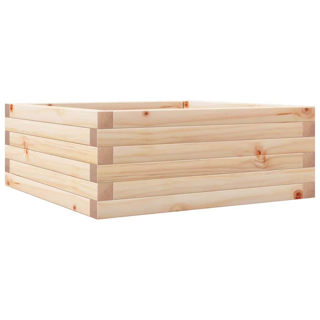 Garden Planter 60x60x23 cm Solid Wood Pine