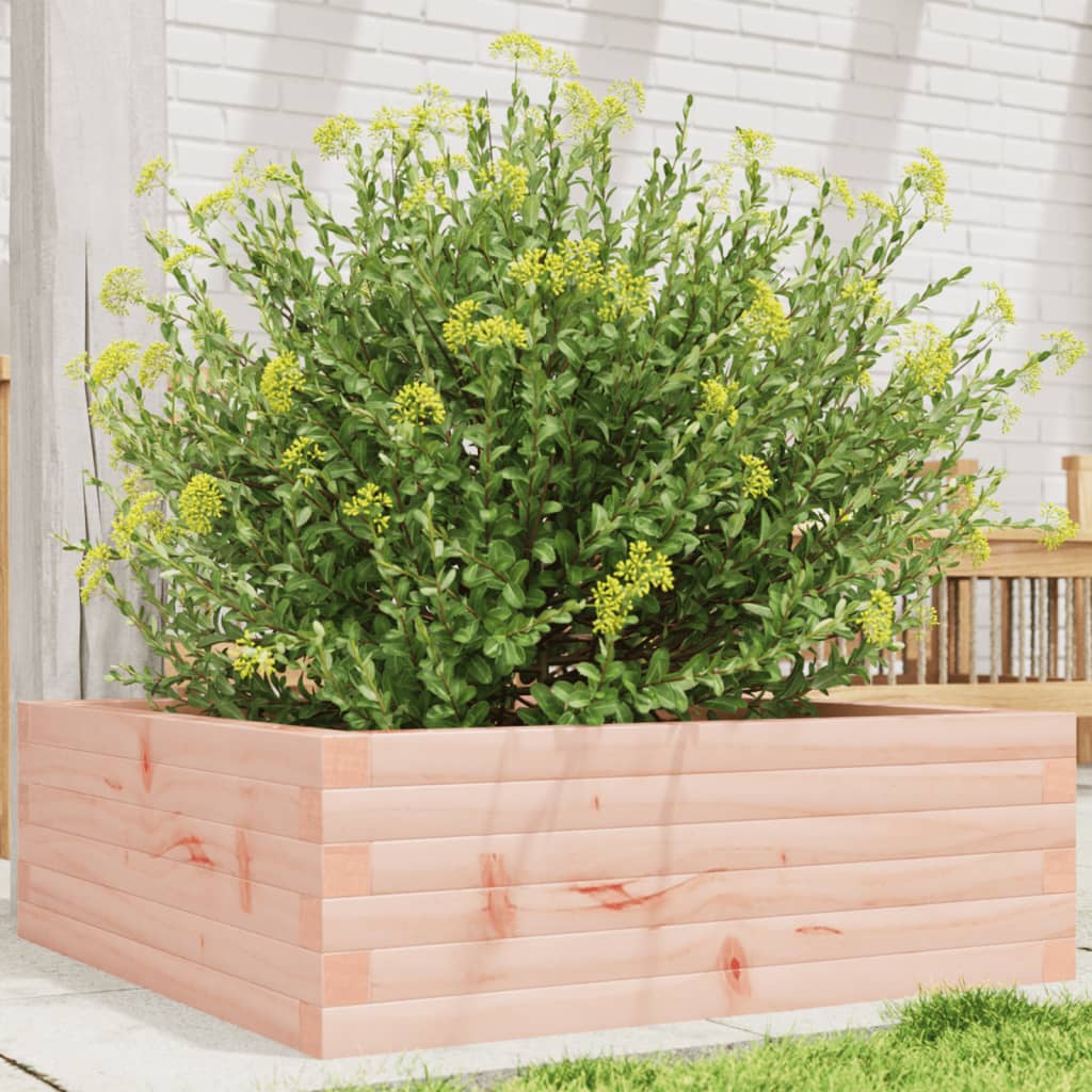 Garden Planter 70x70x23 cm Solid Wood Douglas