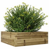 Garden Planter 70x70x23 cm Impregnated Wood Pine