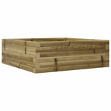 Garden Planter 70x70x23 cm Impregnated Wood Pine