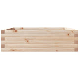 Garden Planter 80x80x23 cm Solid Wood Pine