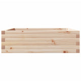 Garden Planter 80x80x23 cm Solid Wood Pine