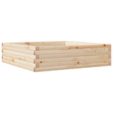 Garden Planter 90x90x23 cm Solid Wood Pine