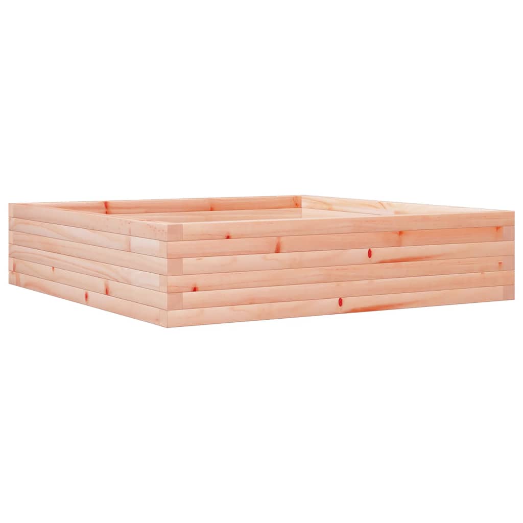 Garden Planter 100x100x23 cm Solid Wood Douglas