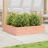 Garden Planter 100x100x23 cm Solid Wood Douglas