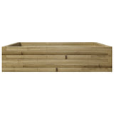 Garden Planter 100x100x23 cm Impregnated Wood Pine