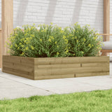 Garden Planter 100x100x23 cm Impregnated Wood Pine