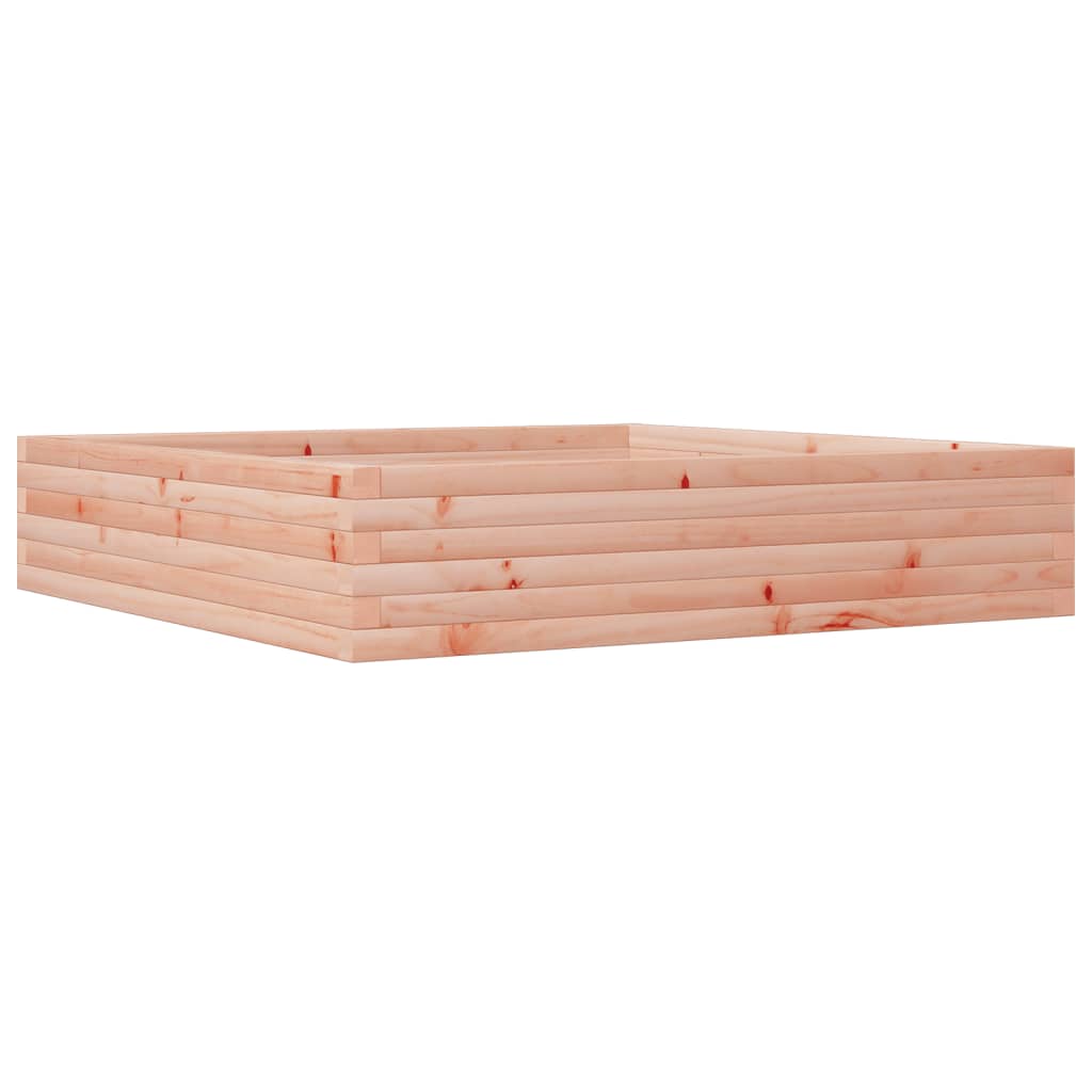 Garden Planter 110x110x23 cm Solid Wood Douglas