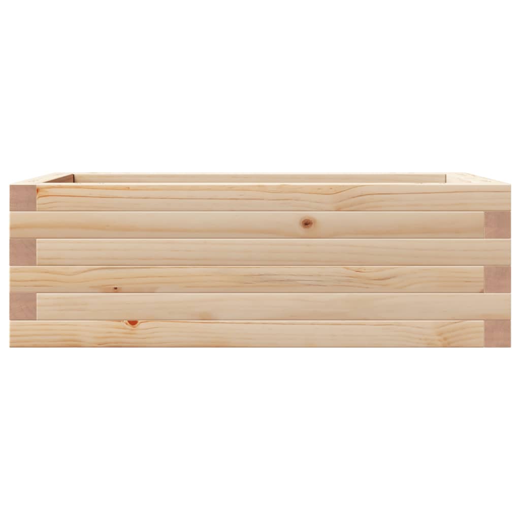 Garden Planter 70x40x23 cm Solid Wood Pine