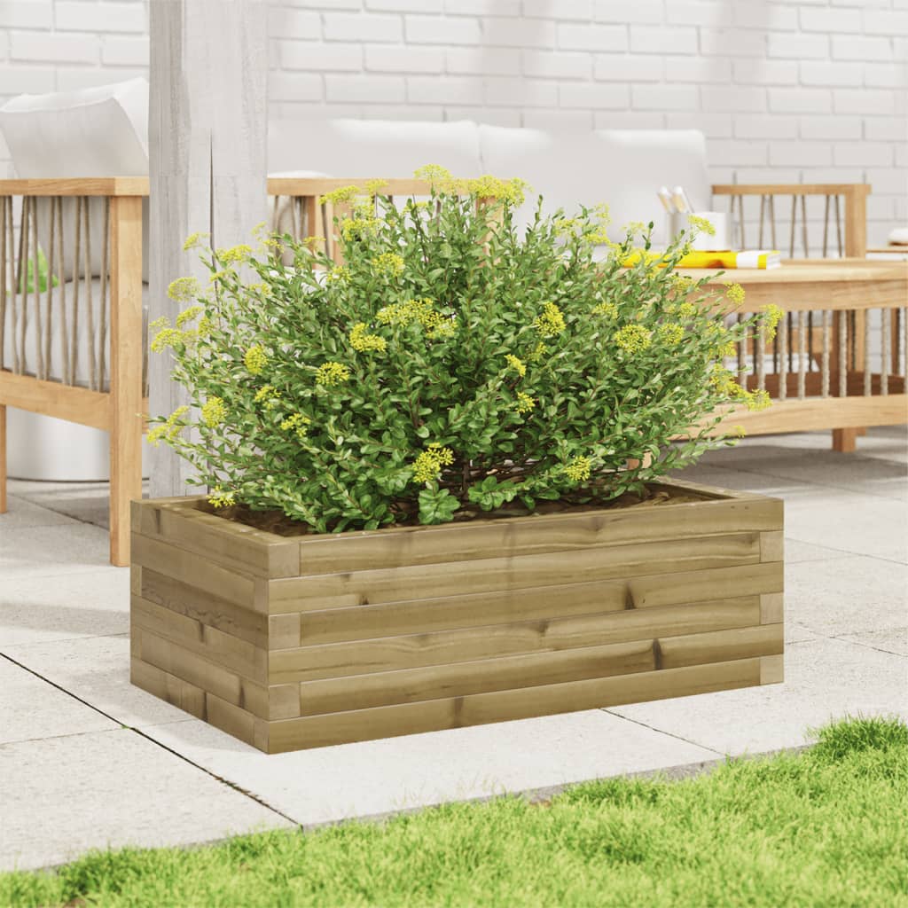 Garden Planter 70x40x23 cm Impregnated Wood Pine