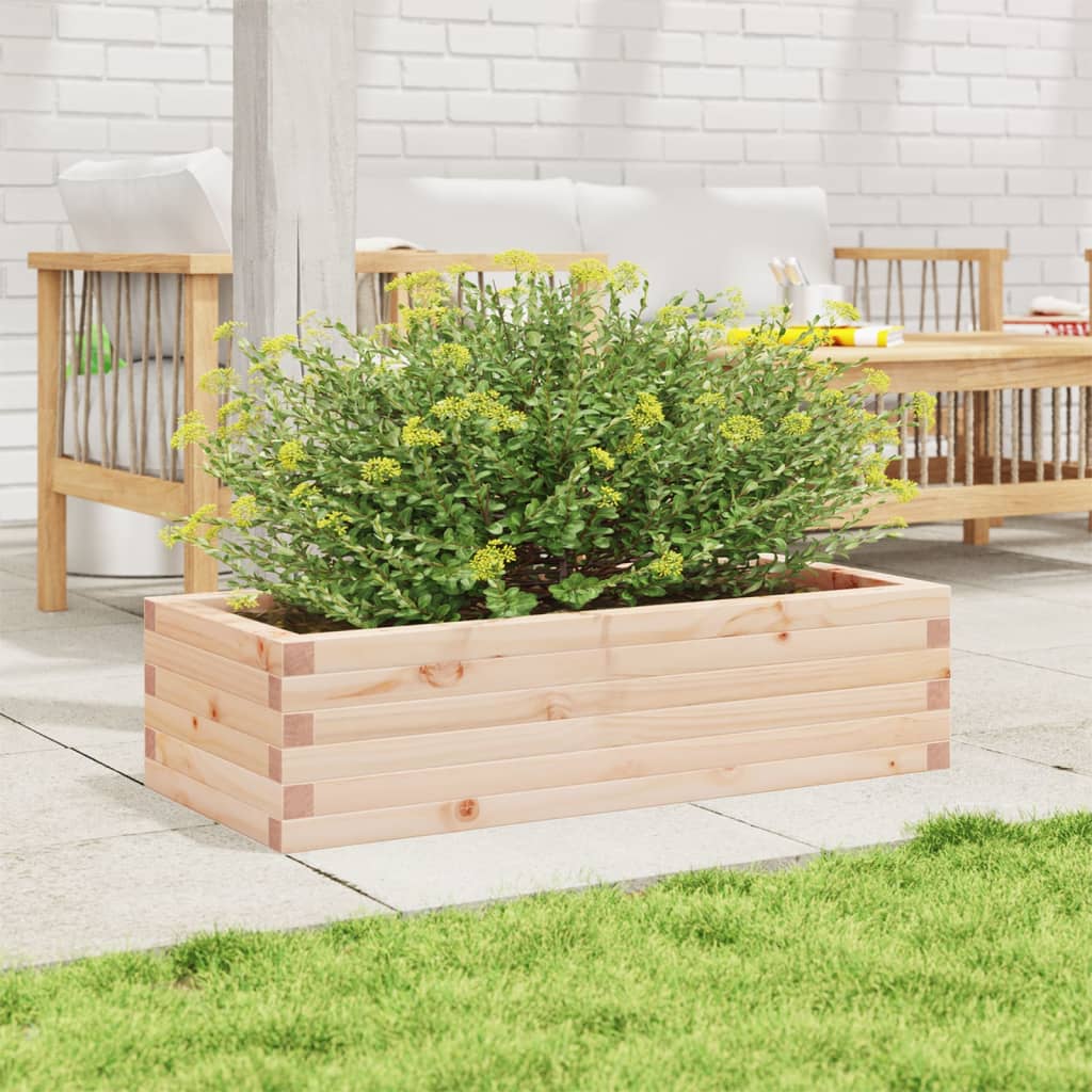 Garden Planter 90x40x23 cm Solid Wood Pine