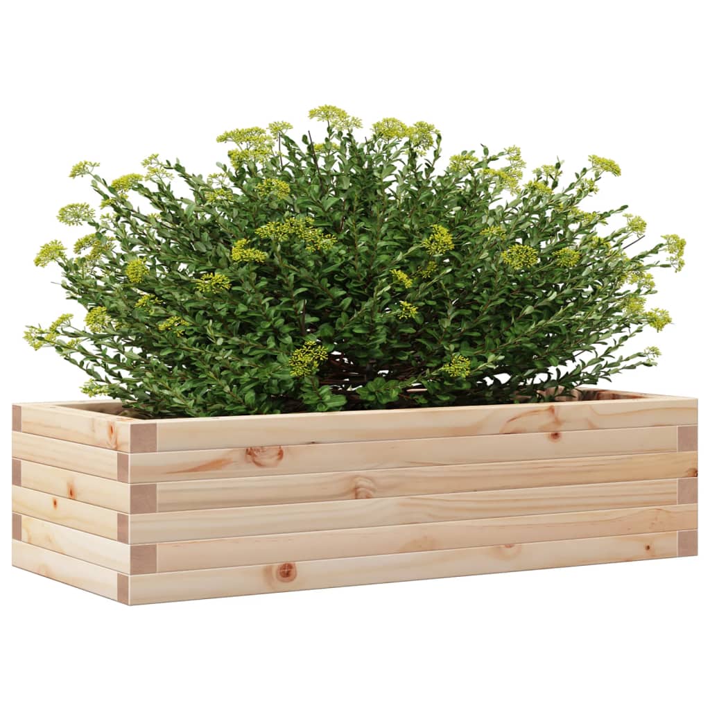 Garden Planter 90x40x23 cm Solid Wood Pine