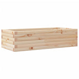 Garden Planter 90x40x23 cm Solid Wood Pine