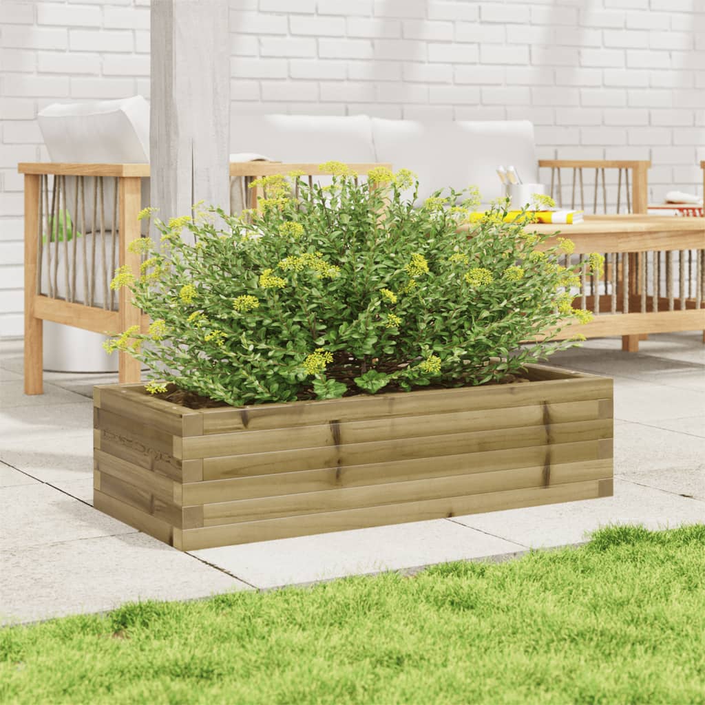 Garden Planter 90x40x23 cm Impregnated Wood Pine