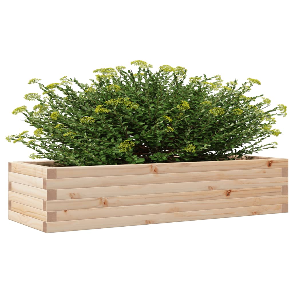 Garden Planter 110x40x23 cm Solid Wood Pine