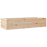 Garden Planter 110x40x23 cm Solid Wood Pine