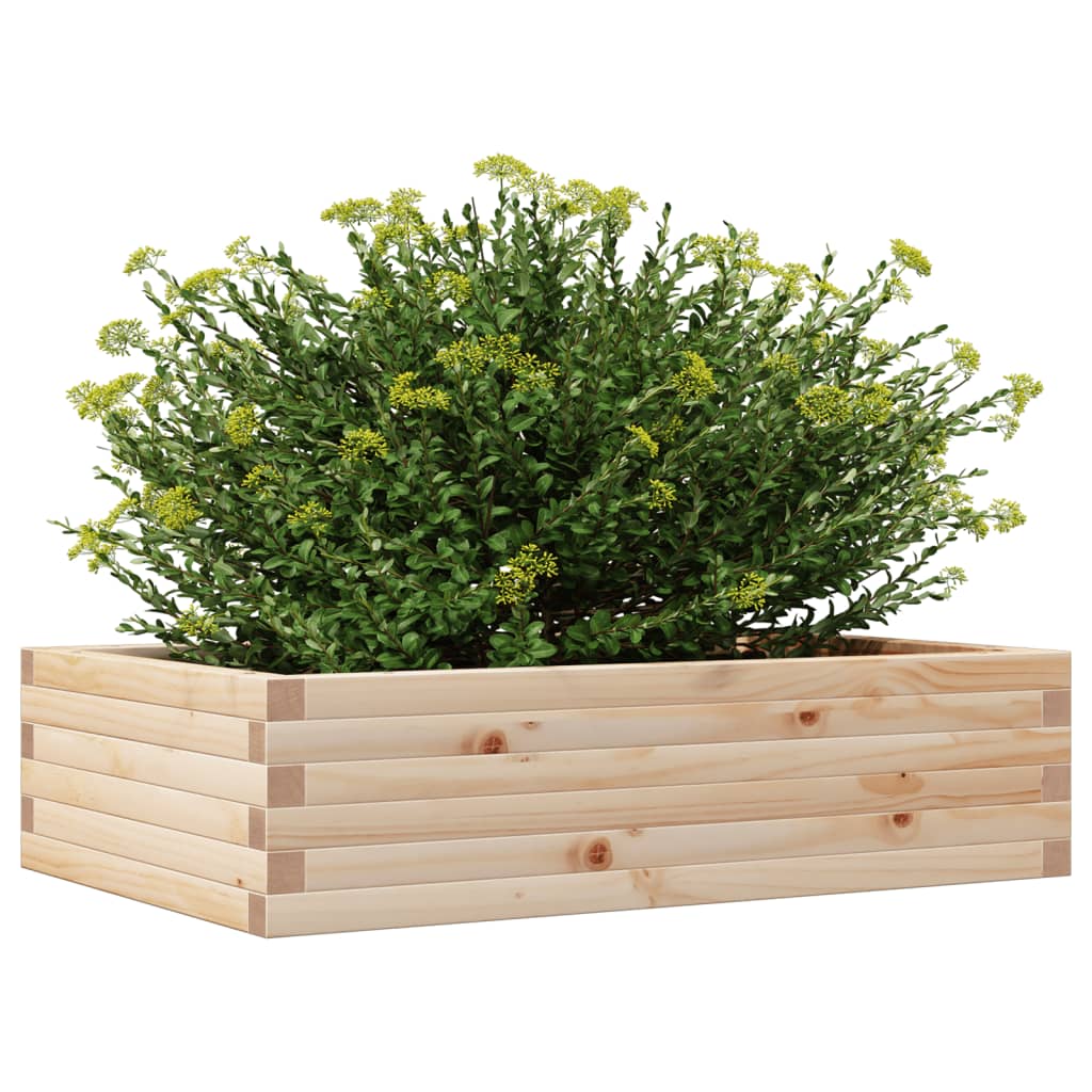 Garden Planter 90x60x23 cm Solid Wood Pine