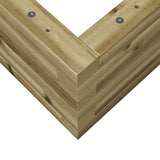 Garden Planter 90x60x23 cm Impregnated Wood Pine