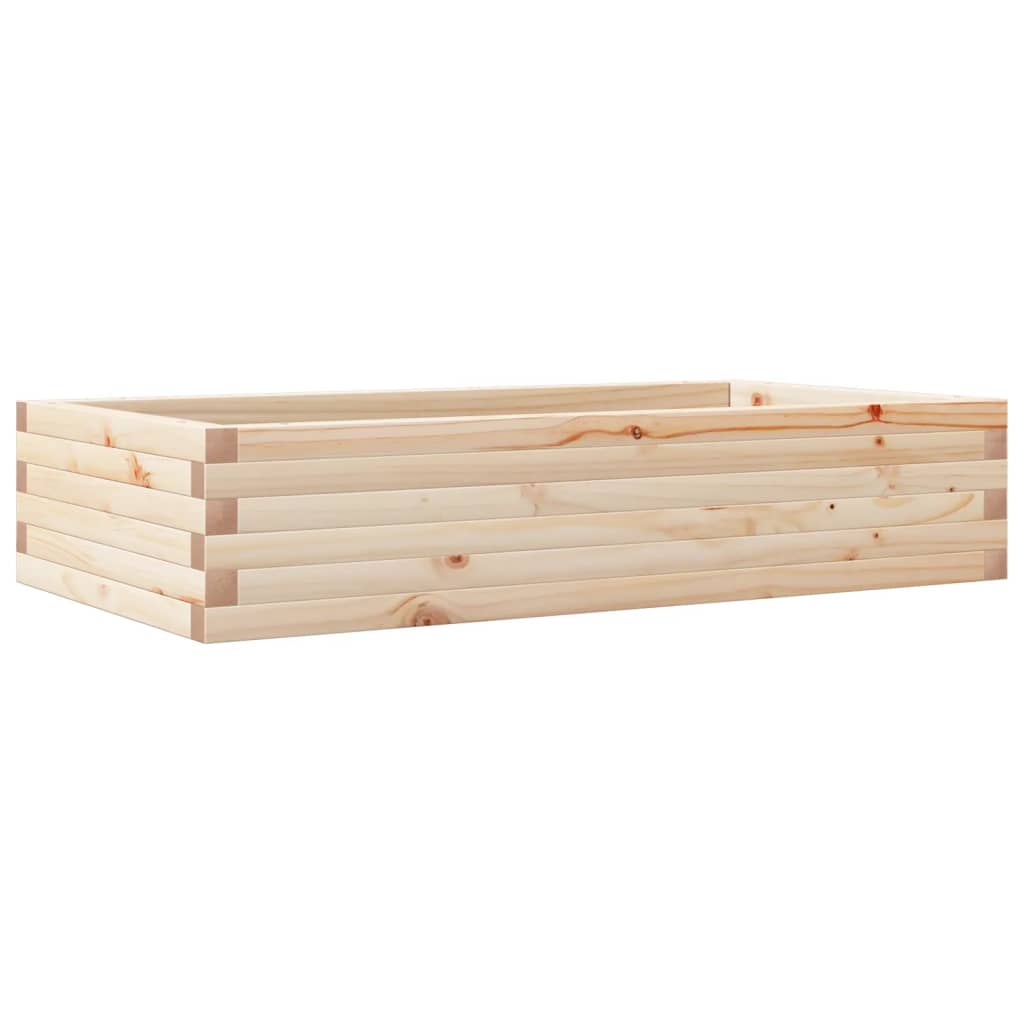 Garden Planter 110x60x23 cm Solid Wood Pine