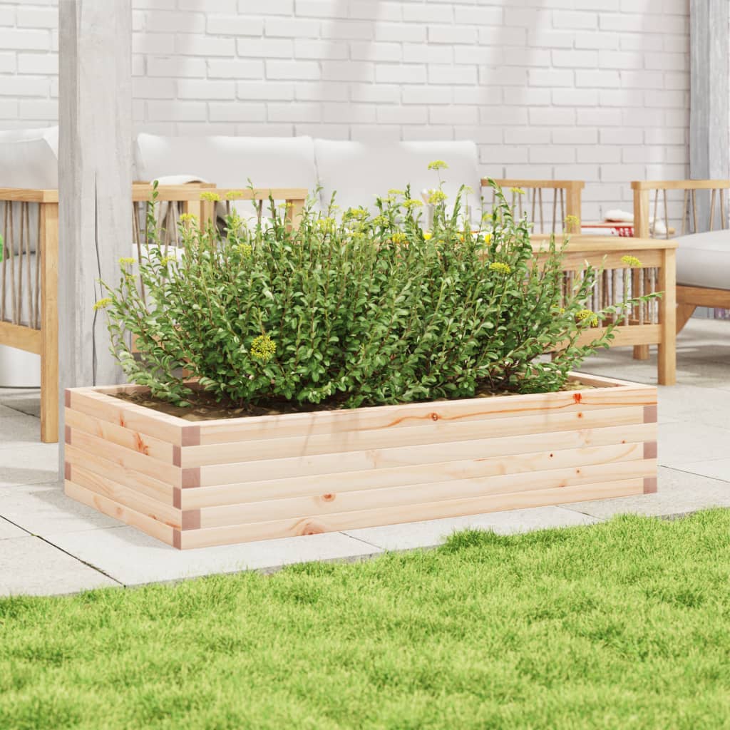 Garden Planter 110x60x23 cm Solid Wood Pine