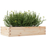 Garden Planter 110x60x23 cm Solid Wood Pine