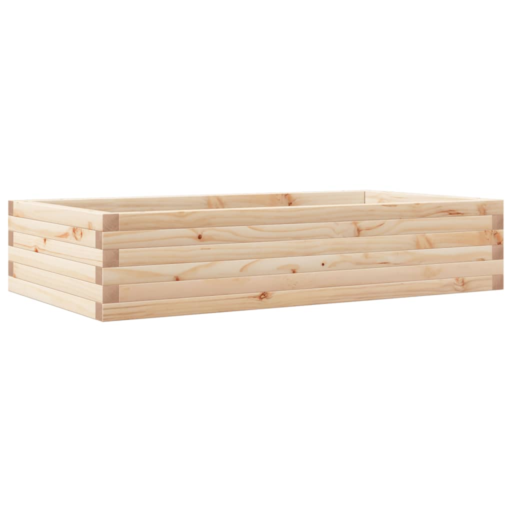 Garden Planter 110x60x23 cm Solid Wood Pine