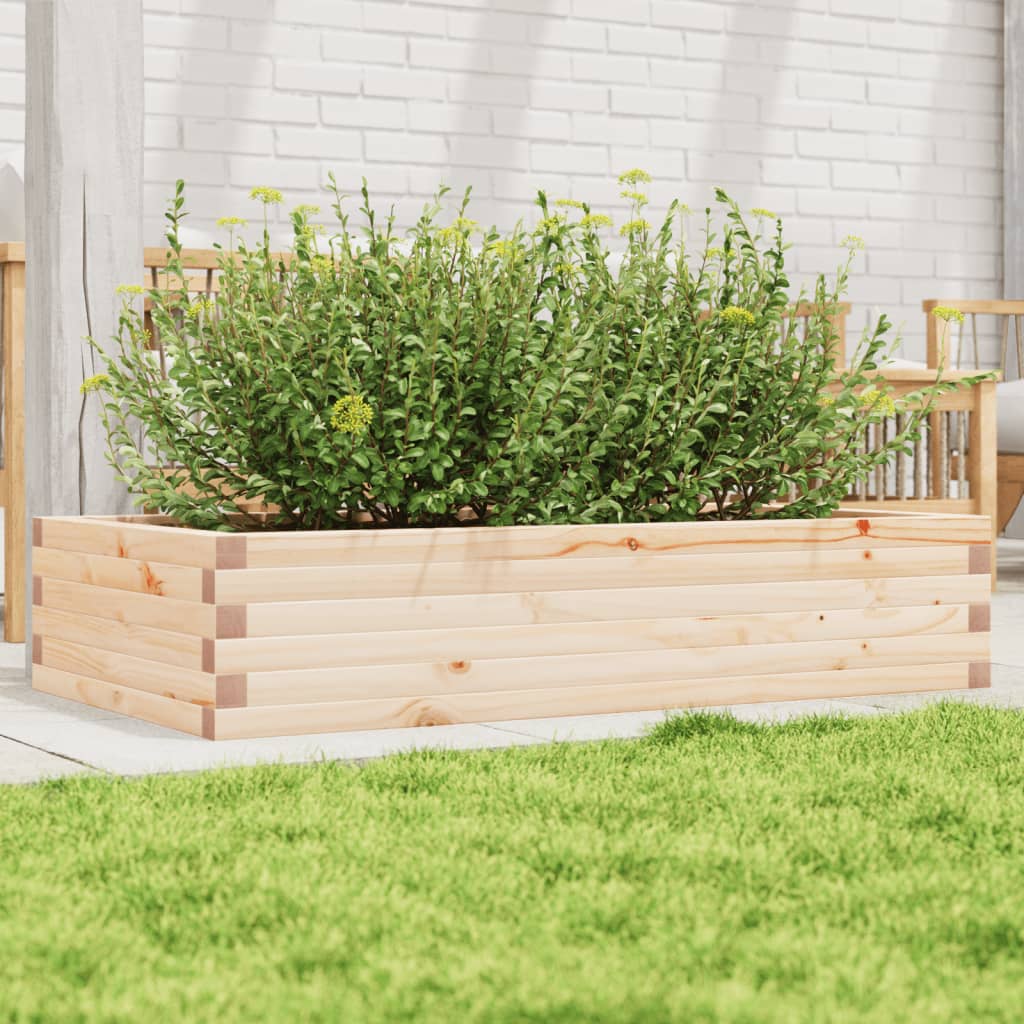 Garden Planter 110x60x23 cm Solid Wood Pine