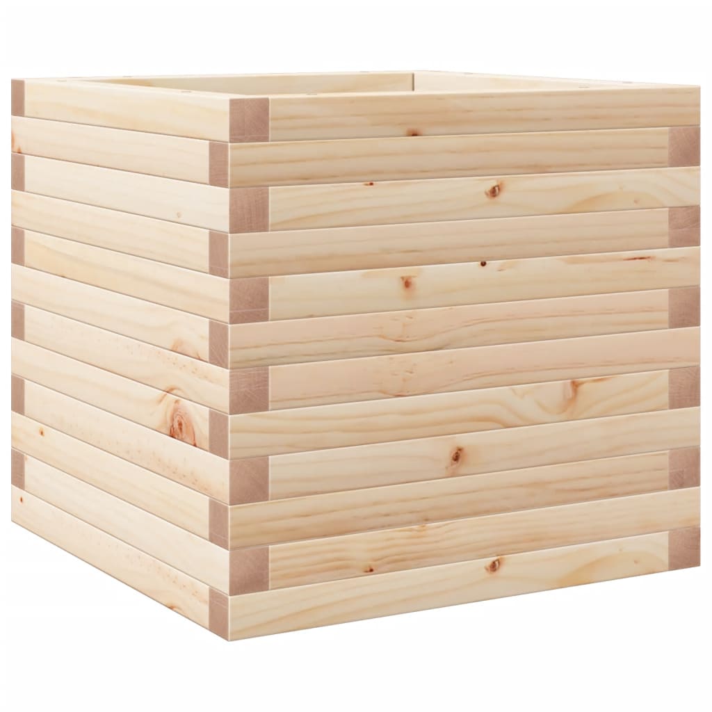 Garden Planter 50x50x45.5 cm Solid Wood Pine