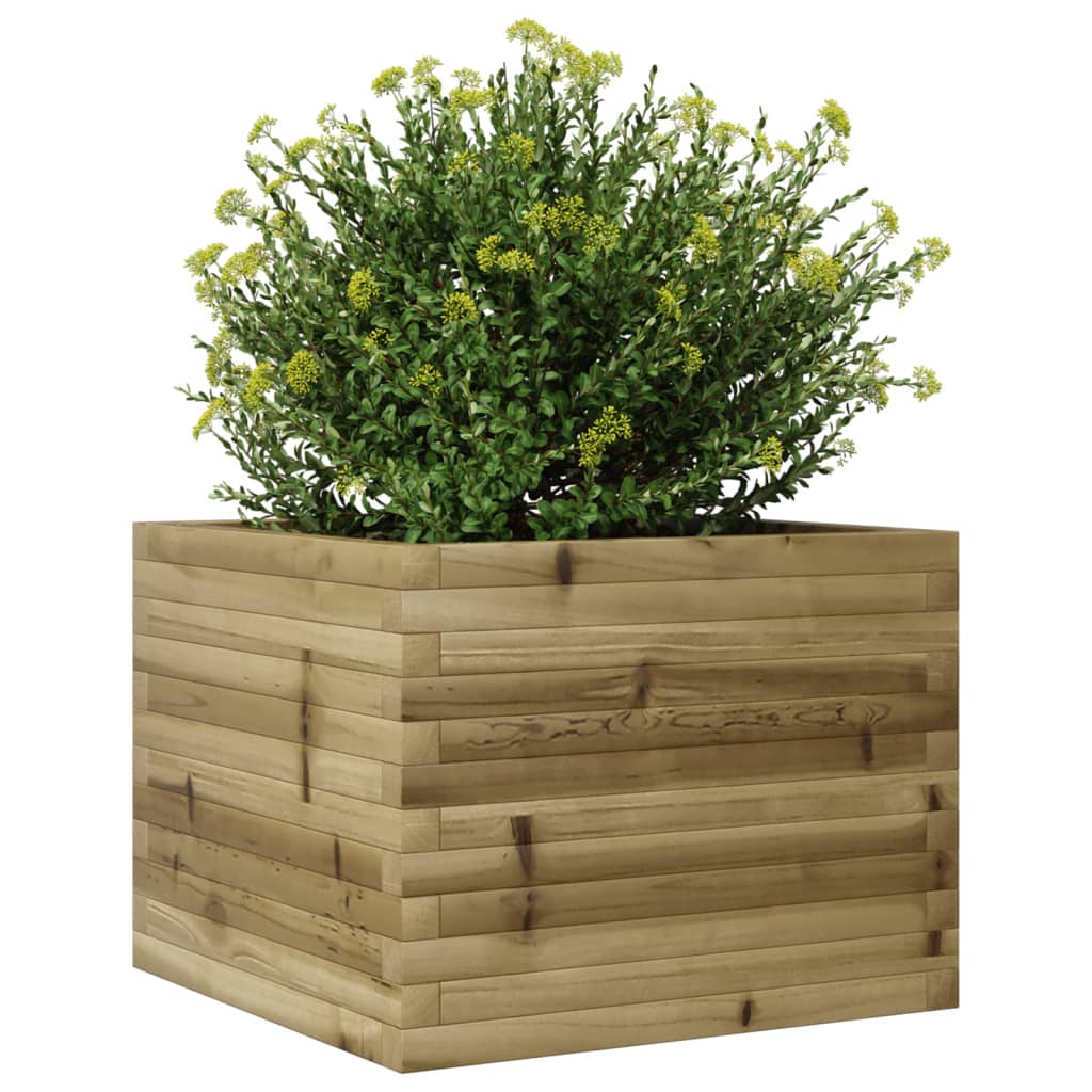 Garden Planter 60x60x45.5 cm Impregnated Wood Pine