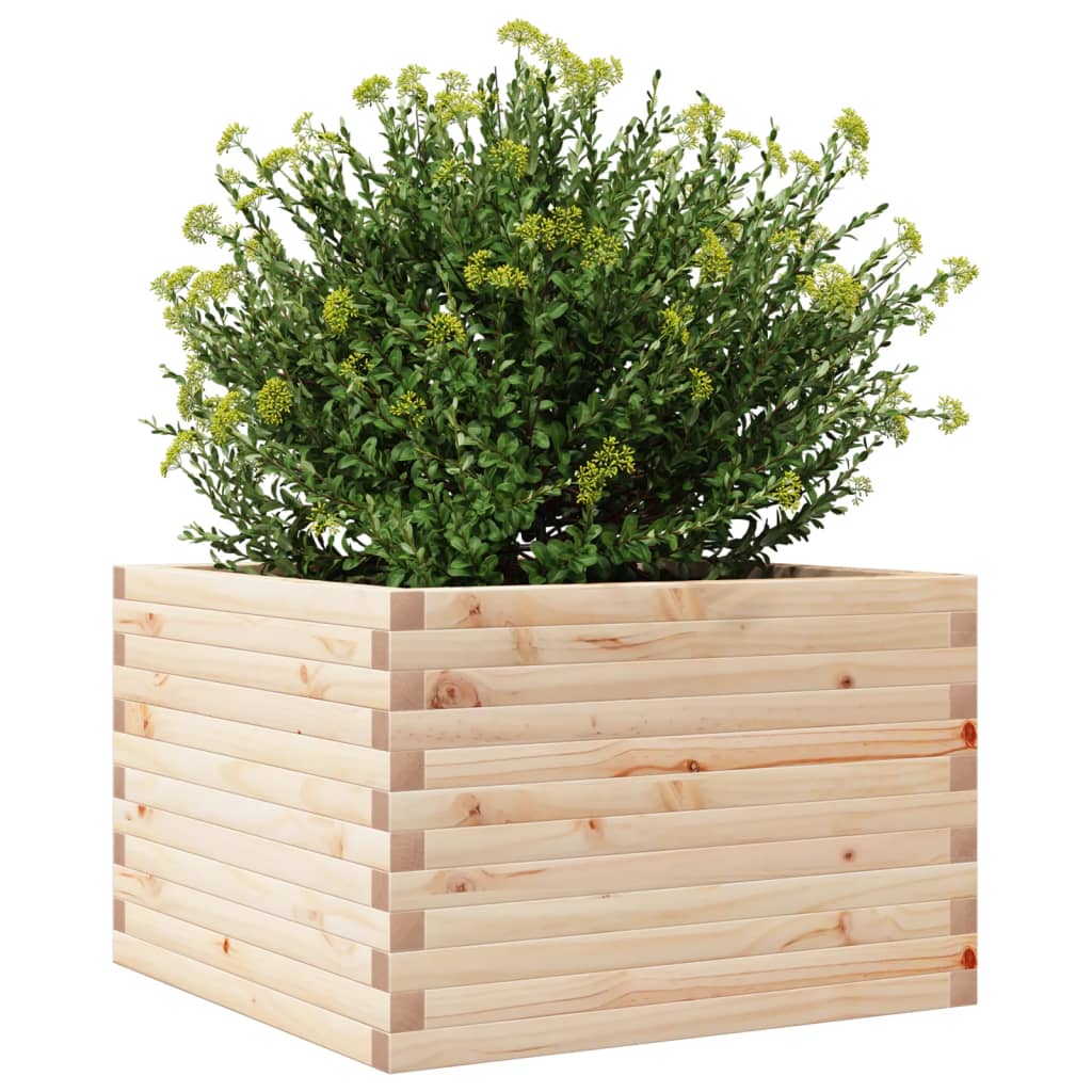 Garden Planter 70x70x45.5 cm Solid Wood Pine