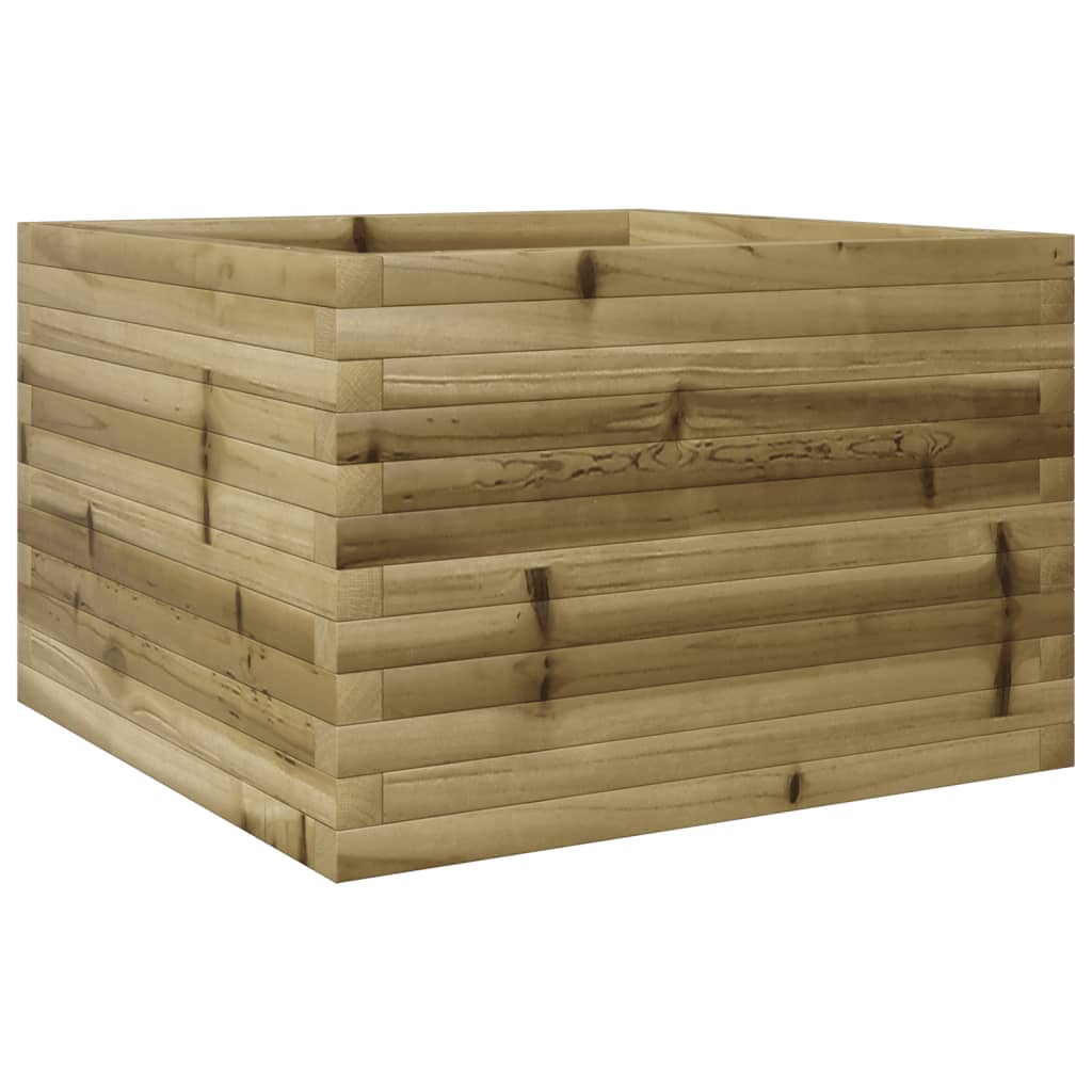 Garden Planter 70x70x45.5 cm Impregnated Wood Pine