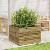 Garden Planter 70x70x45.5 cm Impregnated Wood Pine