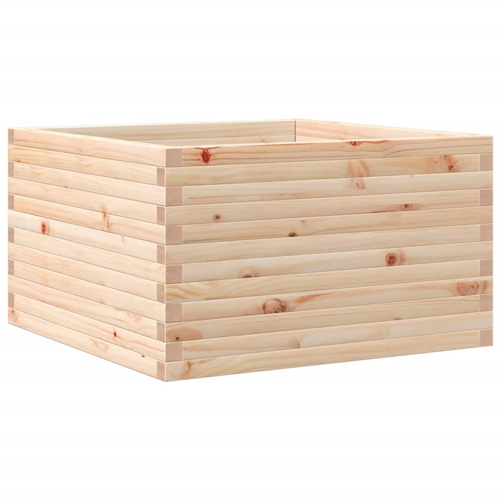 Garden Planter 80x80x45.5 cm Solid Wood Pine