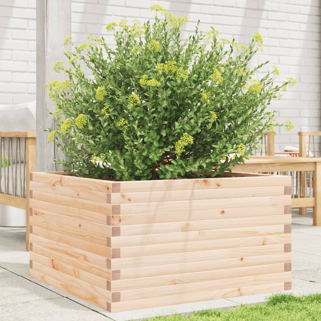 Garden Planter 80x80x45.5 cm Solid Wood Pine