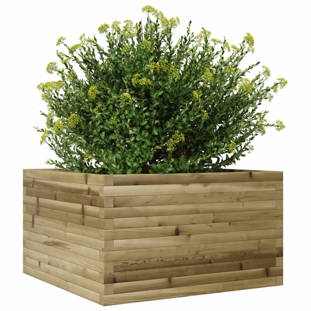 Garden Planter 80x80x45.5 cm Impregnated Wood Pine