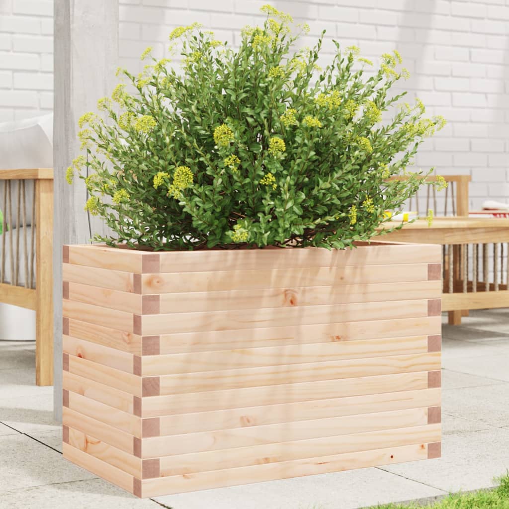 Garden Planter 70x40x45.5 cm Solid Wood Pine