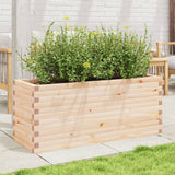 Garden Planter 110x40x45.5 cm Solid Wood Pine