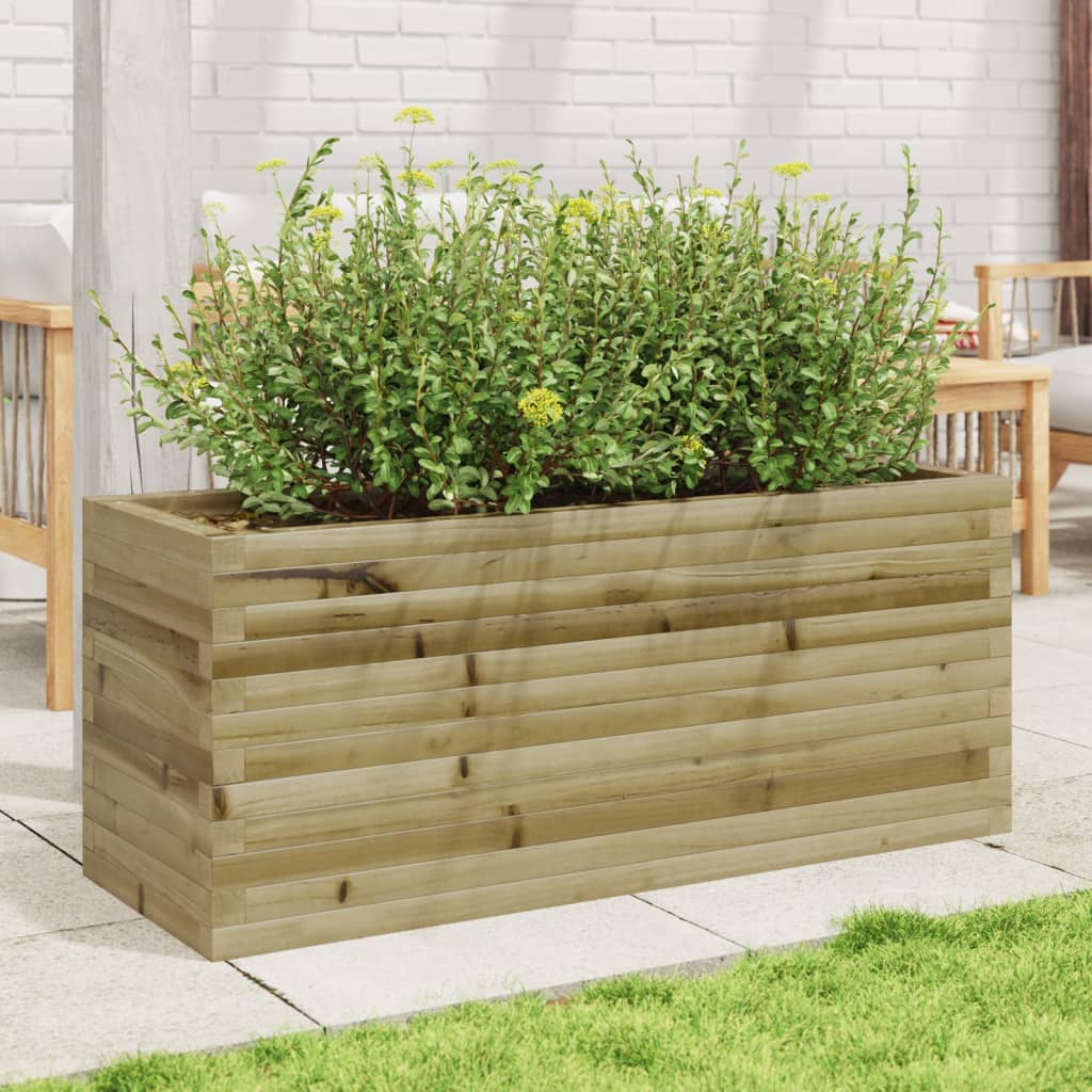 Garden Planter 110x40x45.5 cm Impregnated Wood Pine